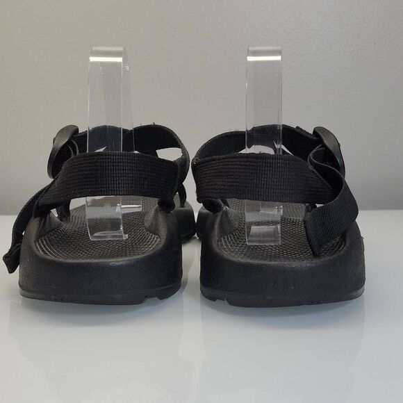 Chaco Sandals Men Size 11 Z Cloud 2 Cushioned Black Gorpcore Hiking Travel Beach - Picture 4 of 10